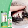 Yegbong Pet Oral Spray - Dog care, cleans pet's oral cavity, eliminates bad breath and yellow teeth, convenient care